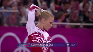 Ksenia Afanasyeva - FX Quals - London 2012 Olympics