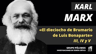 Karl Marx y El dieciocho de Brumario de Luis Bonaparte | Taller de lectura | Parte 2