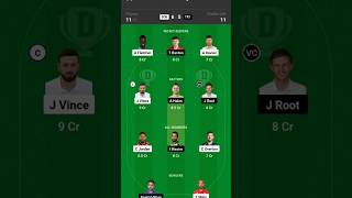 SOB vs TRT match dream11 team production। SOB vs TRT match dream 11 team।#shorts #ytshorts #dream11