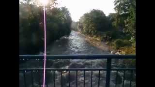 2014 Hochwasser an der Dreisam - bei Sonnenschein Teil 1