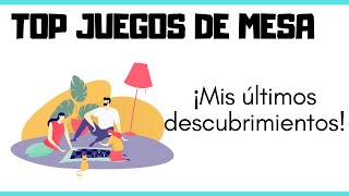 TOP 4 juegos de MESA para ADULTOS