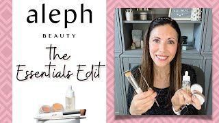 The Essentials Edit by Aleph Beauty // Clean Makeup // Tutorial & Review