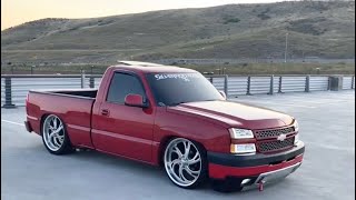 NBS Cateye Chevy Silverado Dropped On 24s