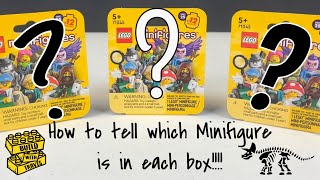 How to Tell Which CMF is in Each Box