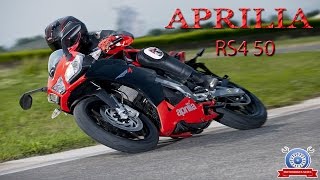 APRILIA RS4 50 REVIEW