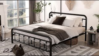 California King Metal Platform Bed Frames