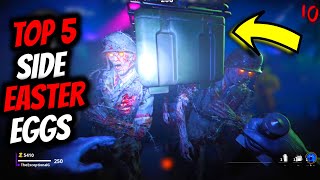 TOP 5 SIDE EASTER EGGS IN DIE MASCHINE (Cold War Zombies)