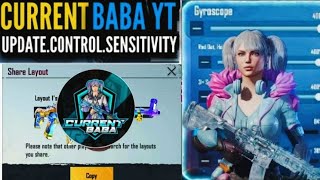 [NEW] Current Baba Yt Control Code And Sensitivity || Current Baba new sensitivity || Dark Gaming