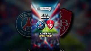 Prono foot PSG Brest Ligue 1 #pronostic