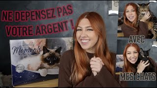 UNBOXING : Calendrier de l'avent pour chats, MOMENTS 👎 (2022)