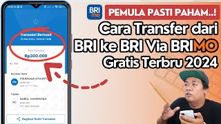 Cara Transfer dari BRI ke BRI pakai Aplikasi BRIMO Gratis