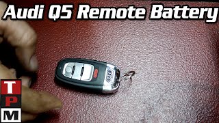 2013 Audi Q5 keyfob battery