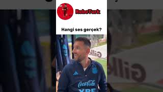 Hangi ses gerçek?