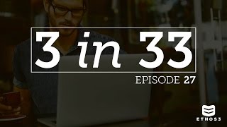 Scott Schwertly of Ethos3 - 3 in 33 - Episode 27 - Emailing Presentations