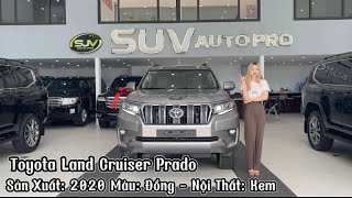 Siêu Hiếm Landcruiser Prado VX 2020  Odo 6,8 Vạn km, Biển: Tỉnh . Đẹp & Chất “Giá Rẻ Nhất Thị Trường