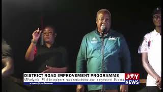 DRIP: NPP only paid 15% of the equipment costs, next administration to pay the rest - John Mahama.