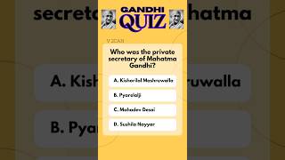 Gandhi Jayanti quiz|solved|top questions|No.5