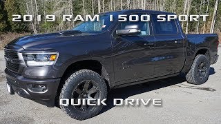 2019 Ram 1500 Sport quick look and drive