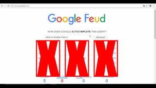 google feud pt 1