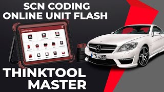 SCN Coding и Онлайн-прошивка Блоков на Mercedes и Других Авто с ThinkTool Master / THINKCAR Обзор