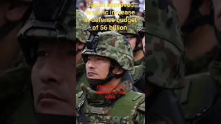 Why Japan approved historic high (56 billion USD) defense budget #japanmilitary #japan #usdefence