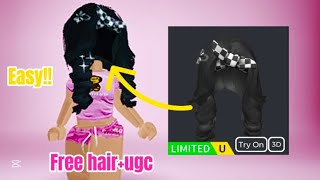 HURRR!!~NEW //FREE HAIR UGC🤩!! Cute(2024) get now!!