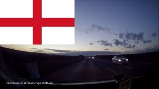 Driving in England -- From Cambridge to Sheffield City Centre 2.5 hours