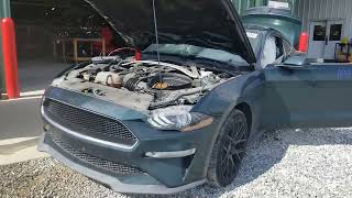 AC1512  2019 MUSTANG BULLITT 5.0L ENGINE PULLOUT OKAUTOPARTSMS