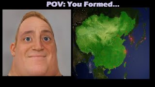 Mr. Incredible turns into CANNY| You Formed....(Rise of Nations)