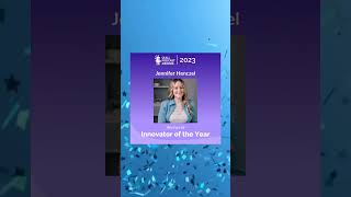 Jennifer Henczel wins Innovator of the Year #podcasting #awards #podcastawards