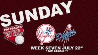 Palisades WBL Yankees/Dodgers