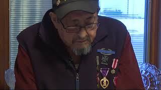 WWII Vet says he's "absolutely not" a hero, but does describe himself as a "walking miracle"