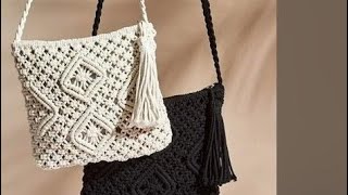 macrame sling bag