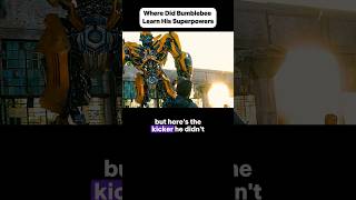 Where Did BumblebeeLearn His Superpowers #movie #transformers