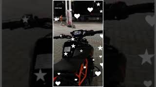 @din ke ujalon Mein Khwabon Khyal Maine Tujhe Pal Pal Dekha #ktm duk390#ktm390 ,#love #duke390 🏍🏍🏍