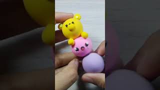 Kawaii in a Stick Clay Art | Diy Works #shorts