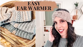 Autumn Wheat Ear Warmer Video Tutorial