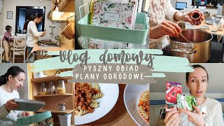 Vlog domowy | Plany ogrodowe | Pyszny makaron z sosem 🍅 | Zamówienie z Sinsay