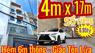 Bán nhà Bình Tân "Kiểu Độc Lạ" 68m², 5 tầng Mới.. giá rẻ | Hẻm 7m thông đường Mã Lò