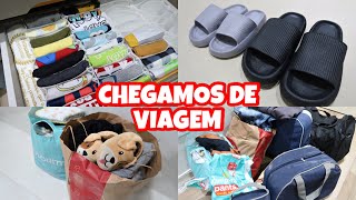 NÃO APROVEITAMOS NADA 🥺 + CHEGAMOS DE VIAGEM + ORGANIZAÇÃO PÓS VIAGEM + SANDÁLIAS NOVAS ❤️