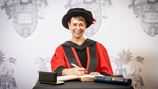 Glynis Wright MBE - Honorary Degree - University of Leicester