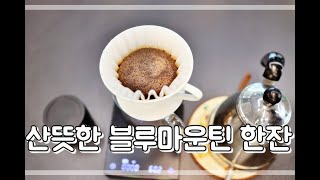 마라와카 블루마운틴 / 핸드드립 커피 한잔