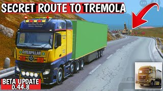 BETA UPDATE! Truckers Of Europe 3 - Secret Route To Tremola | Truck Gameplay | 4K 60FPS