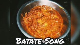 Batate Song| GSB Special recipe| Spicy potato Curry | Konkani Recipes