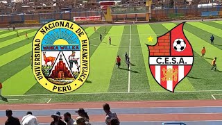 Universidad Nacional de Huancavelica (Hvca) - VS - CESA (Junín)