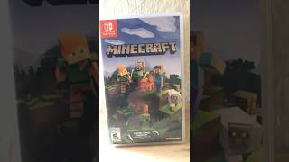 MINECRAFT SWITCH #minecraft #switch #steve #movie #videogames #follow #short #nintendo #build