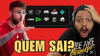 QUAIS TIMES DEVEM SAIR OU NÃO DO CBLOL?