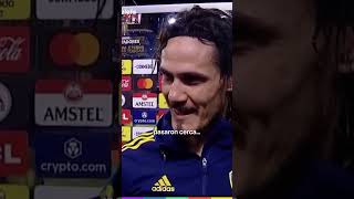 CAVANI ENOJADO después del EMPATE con PALMEIRAS #boca #bocajrs #palmeiras #argentina #libertadores