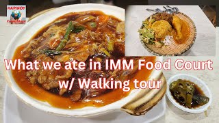 IMM Singapore Food court Food Vlog w/walking tour