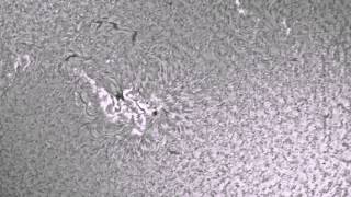 Hour-long animation of Active Region 2205 - Nov 10th 2014